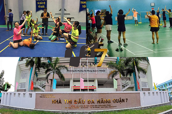 sân cầu lông quận 7